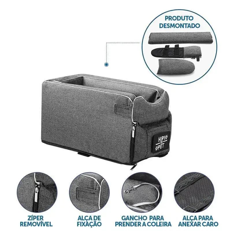 PROMOÇÃO Cadeirinha de Cachorro Portátil para Carros