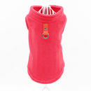 Roupinha pet com gancho para guia