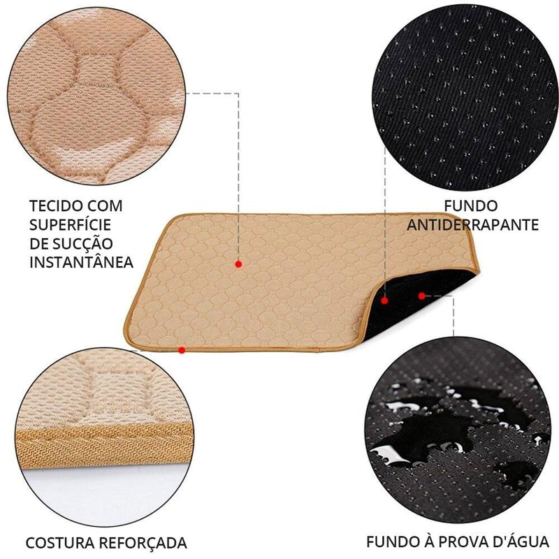 Promoção Tapete Higiênico Lavável Pet para cães