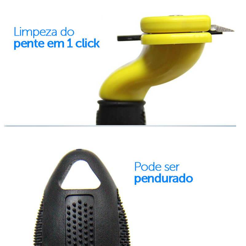 Escova Tira Pelo para cães e gatos