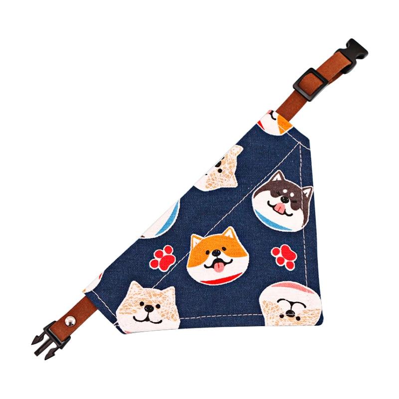 Coleira Bandana Ajustável