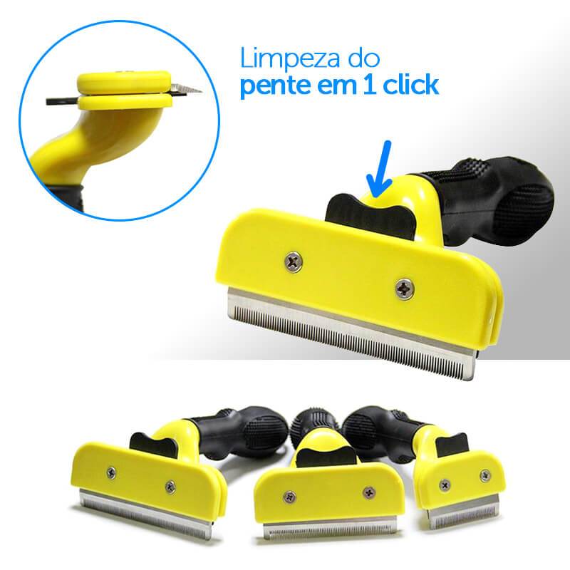 Escova Tira Pelo para cães e gatos