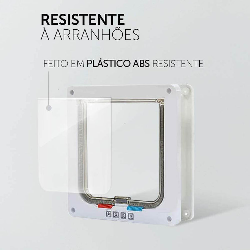 Porta de Passagem para Cães e Gatos Premium