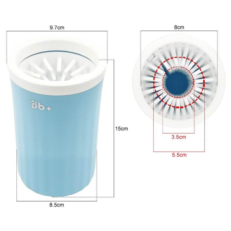 PROMOÇÃO Copo Lava Patas com Cerdas de Silicone