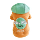 Blusa com Capuz em Plush para cachorro