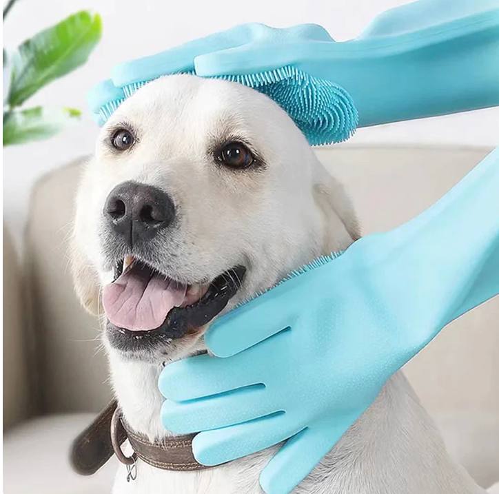 Luva Massageadora Pet - Banho - Confortável
