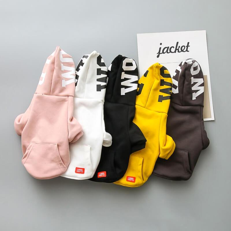 Promoção Moletom Esportivo com capuz para cachorro